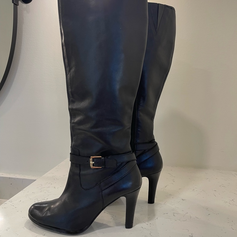 Ralph Lauren black boots